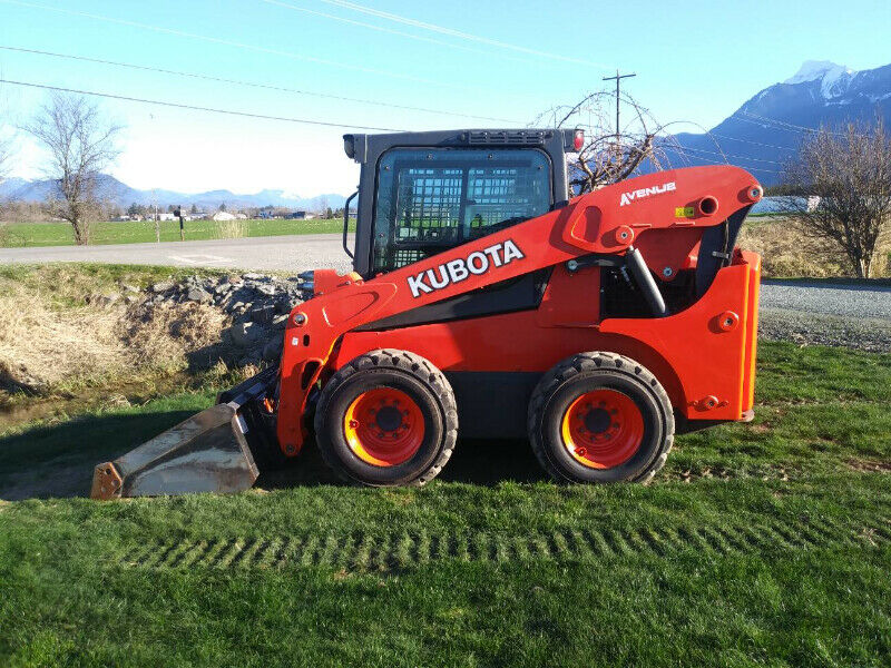 2017-Kubota-SSV75-Skidsteer-44k A 2017 Kubota SSV75 Skid Steer for sale that was previously sold by Thomcat Equipment in Langford