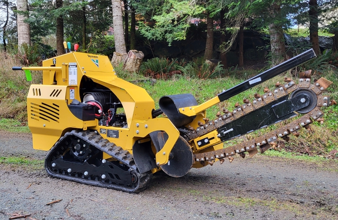 2024-vermeer-rtx250-thomcat A 2024 Vermeer RTX250 Pedestrian Trencher for sale that was previously sold by Thomcat Equipment in Victoria, BC